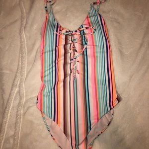 Once piece bathing suit